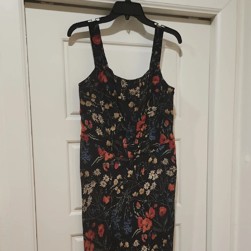 Polo by Ralph Lauren Black Floral Maxi Dress - Picture 4 of 7